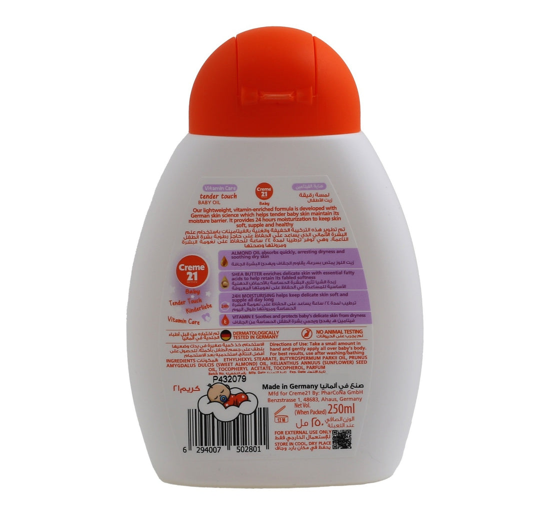 Creme 21 Baby Oil 250 ml