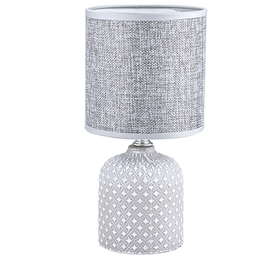 Maple Leaf Ceramic Table Lamp Beige