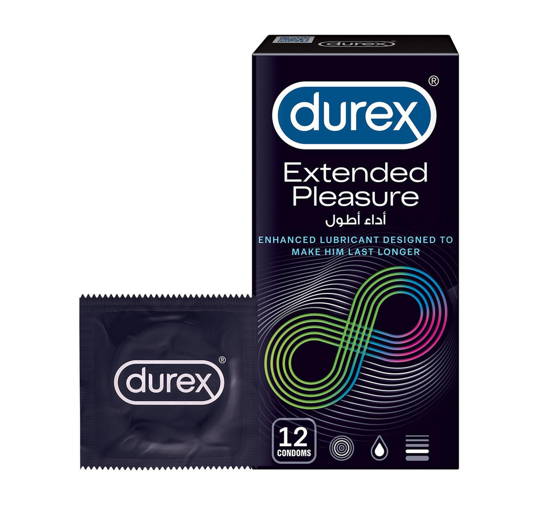 Durex Extended Pleasure Condoms 12 pcs