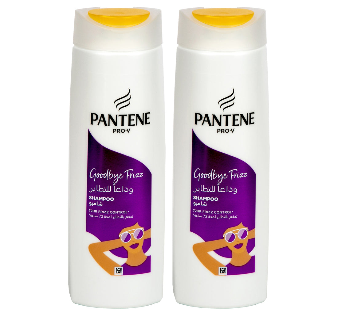 Pantene Pro-V Goodbye Frizz Shampoo Value Pack 2 x 400 ml