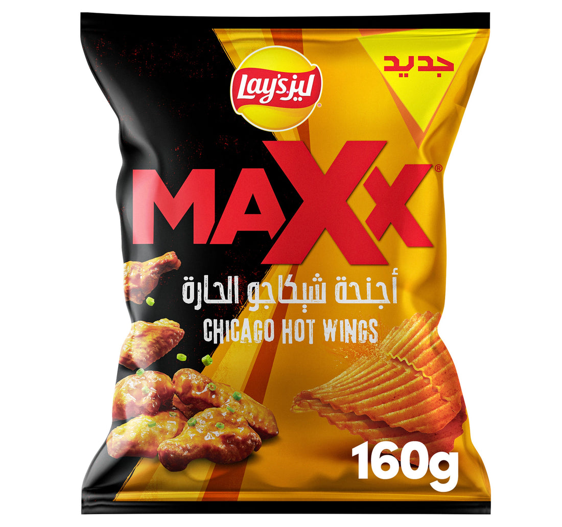Lay's Maxx Chicago Hot Wings Chips 160 g