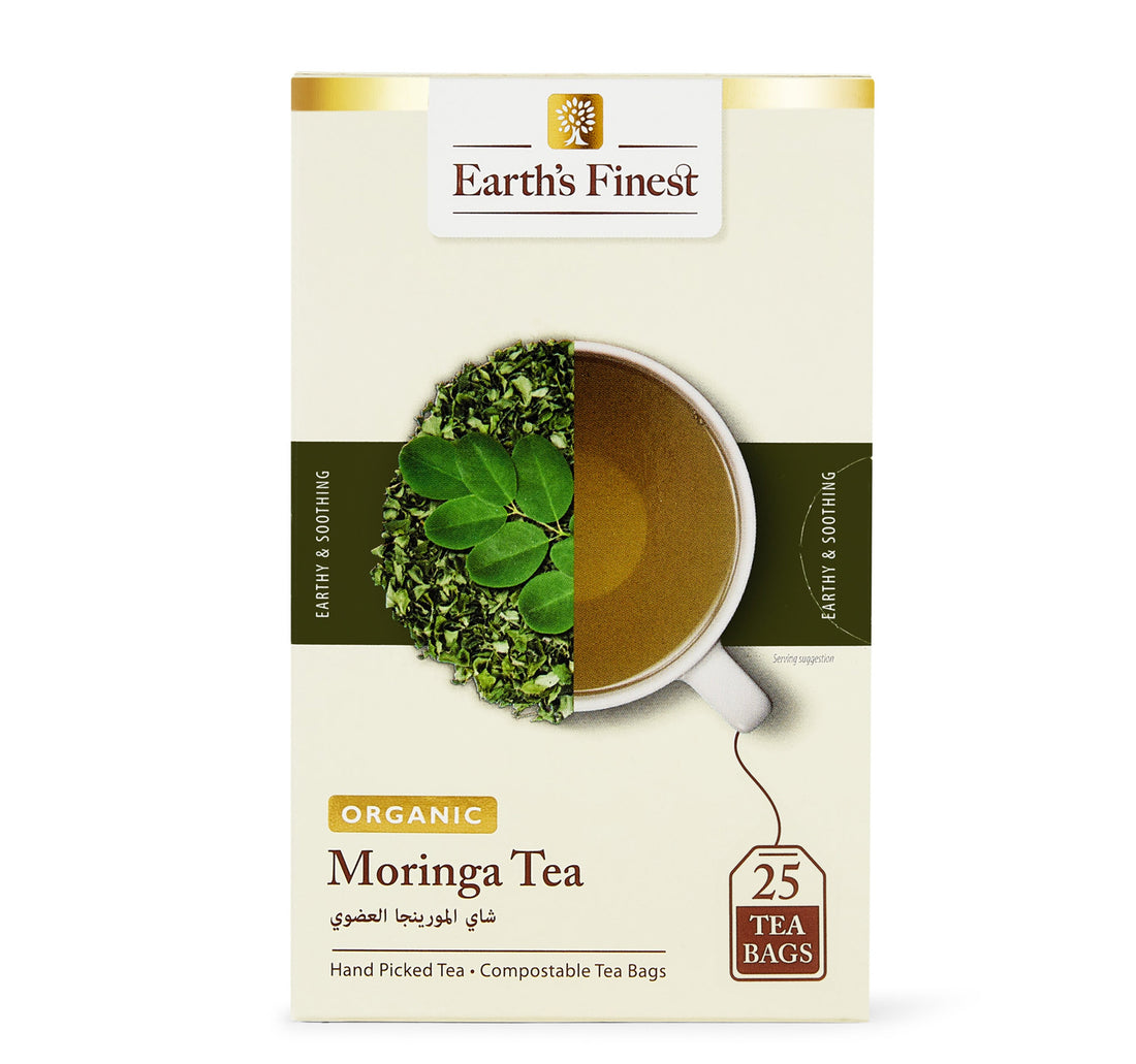 Earth's Finest Organic Moringa Tea 25 Teabags
