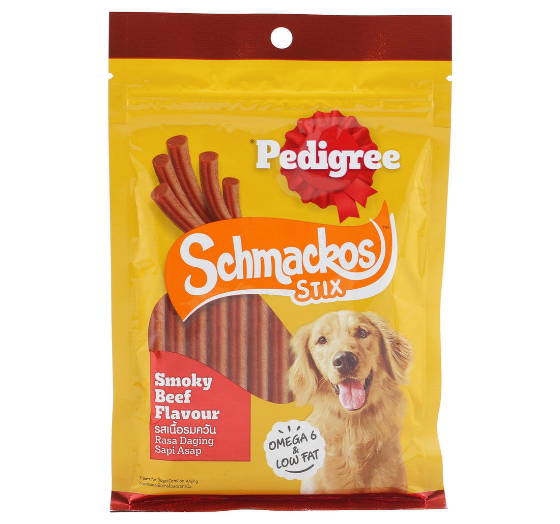 Pedigree Dog Food Schmackos Stix Smoky Beef Flavour 70 g