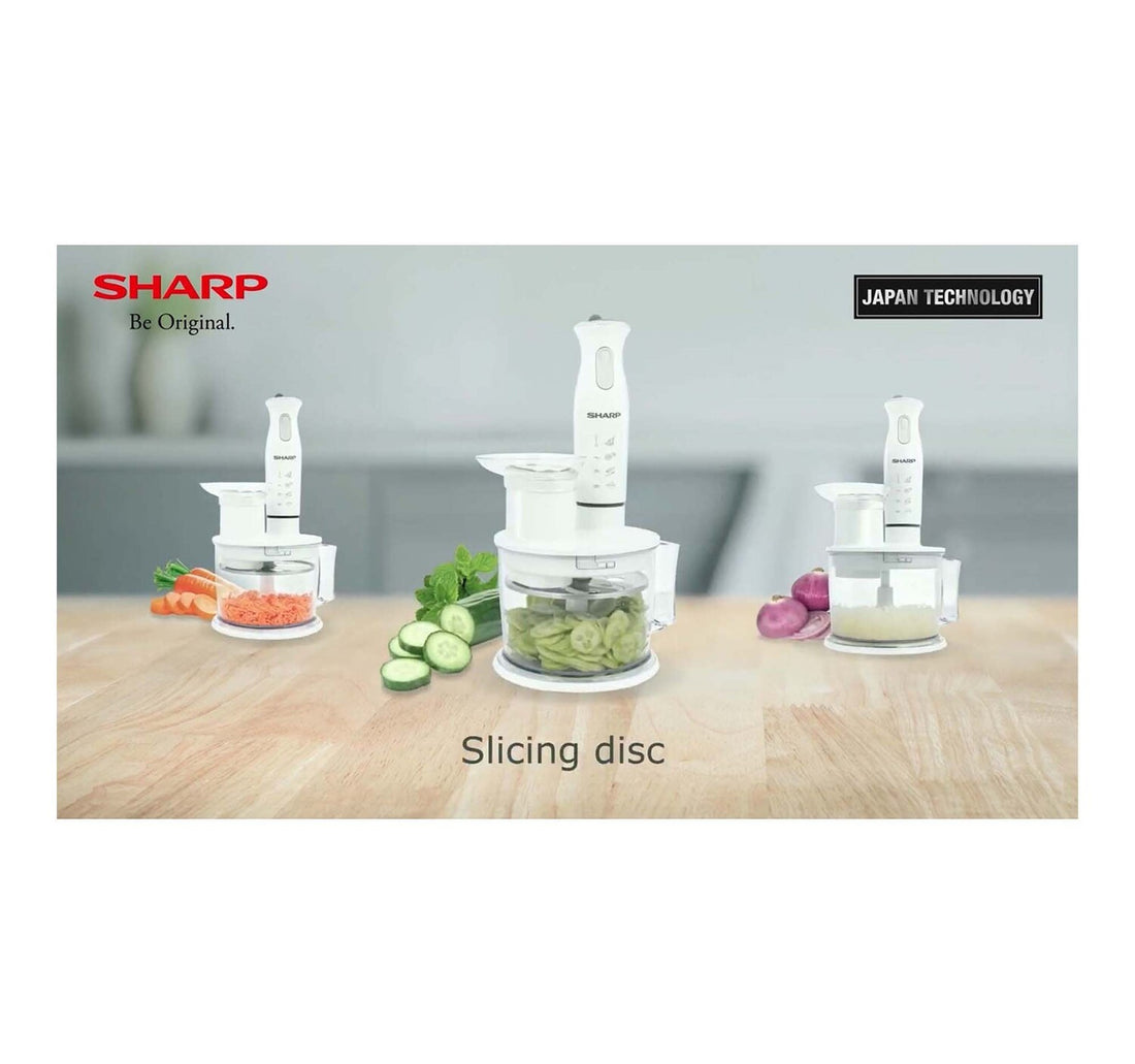 Sharp 5 in 1 Food Processor EM-FP41-W3 400W
