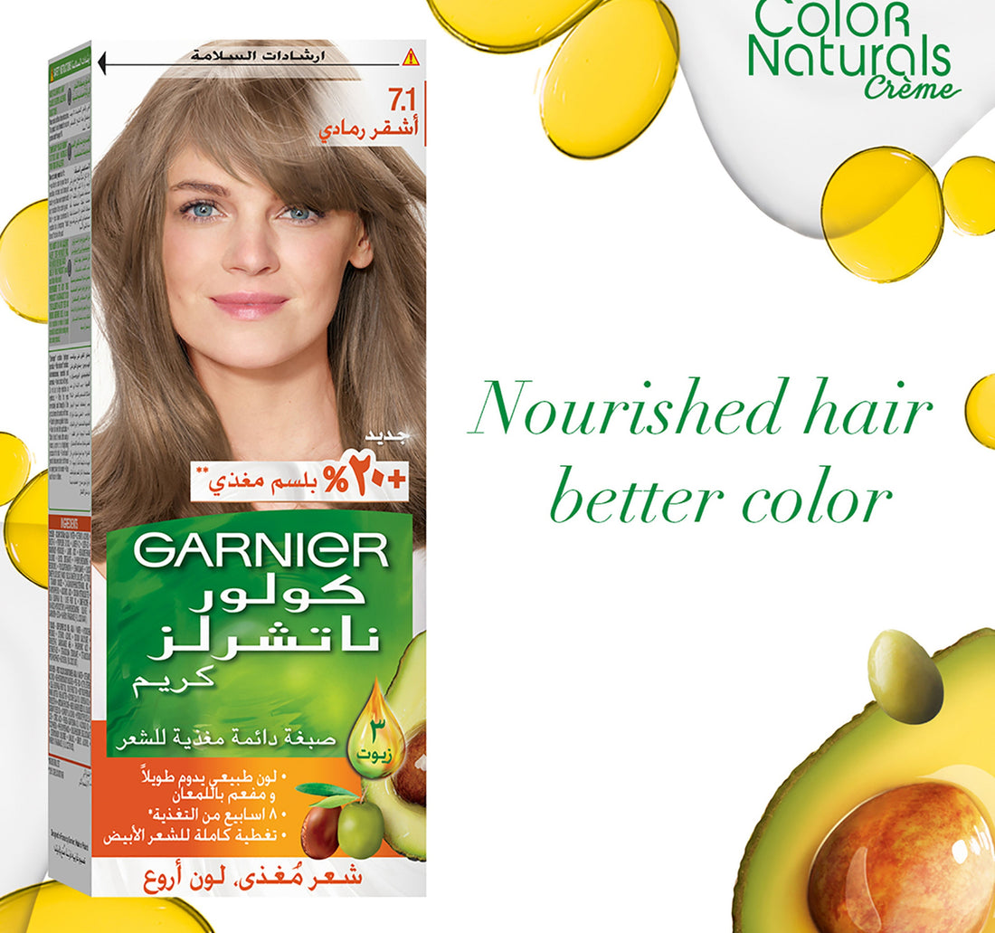 Garnier Color Naturals 7.1 Ash Blonde 1 pkt