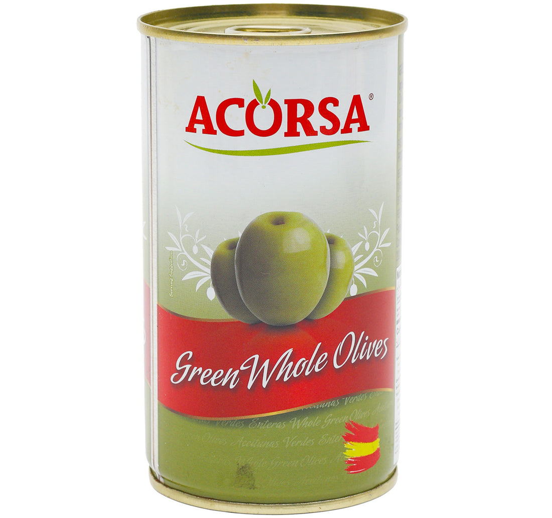 Acorsa Green Whole Olives 350 g