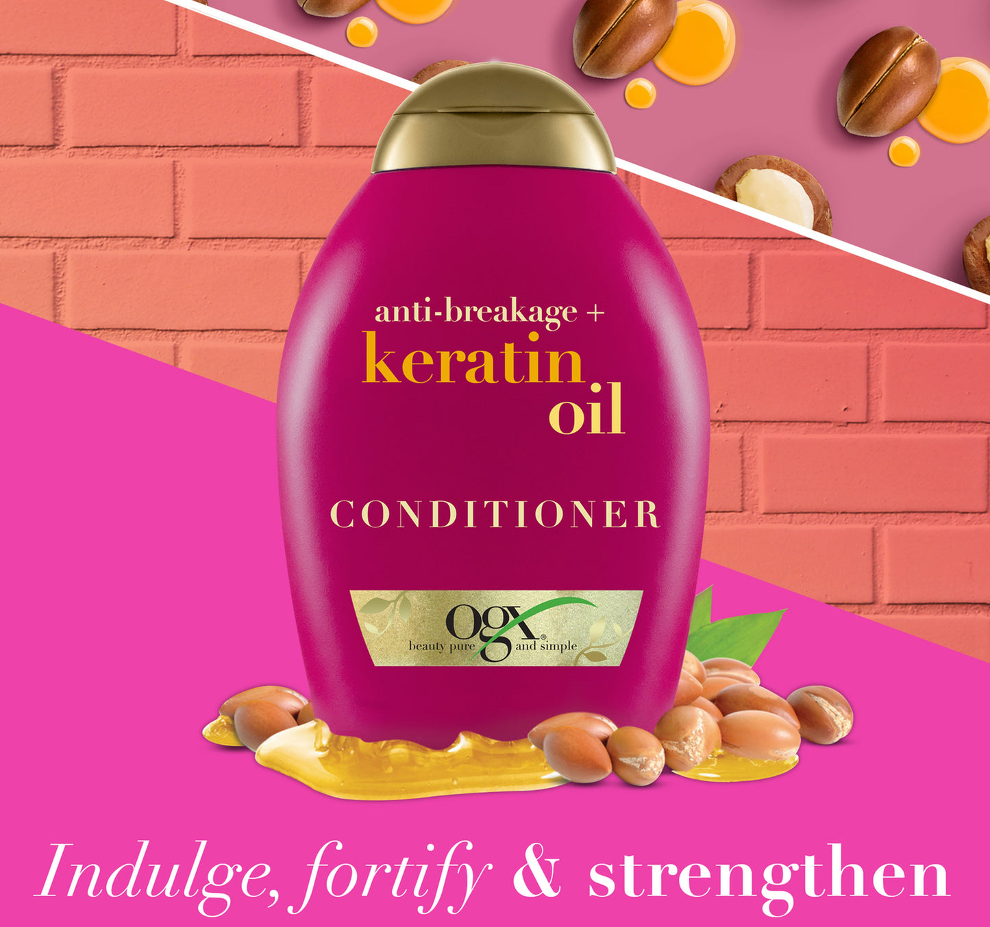 Ogx Conditioner Anti Breakage + Keratin Oil 385 ml
