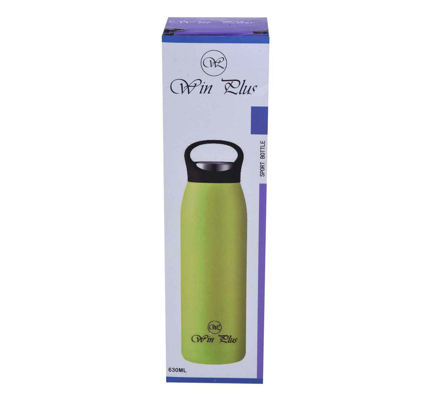 Win Plus Stainless Steel Sport Bottle KA051 630ml Assorted
