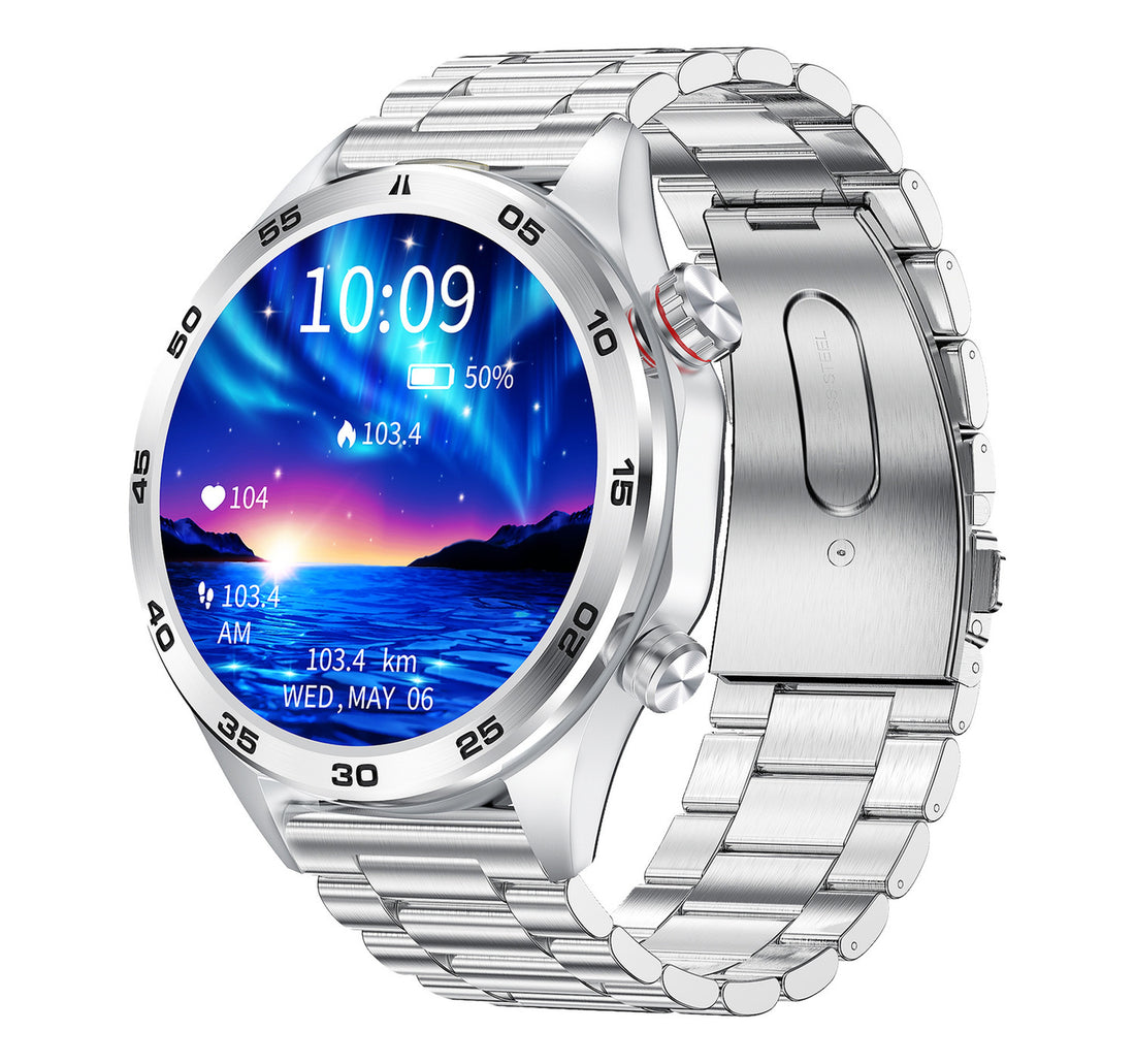 X.Cell Smartwatch Elite-5 Stainless Steel