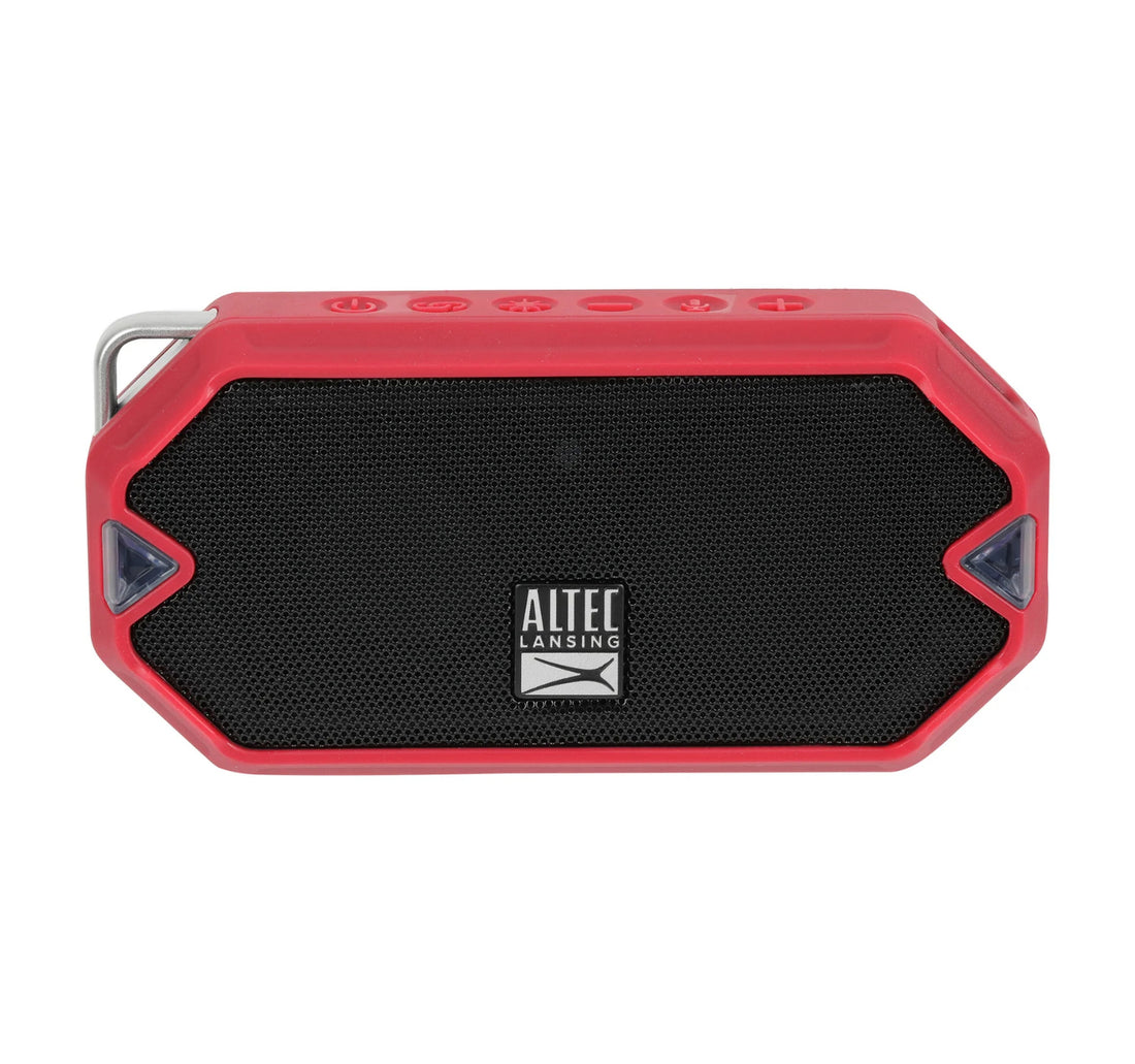 Altec Lansing HydraMini Wireless Speaker, Red, IMW1000