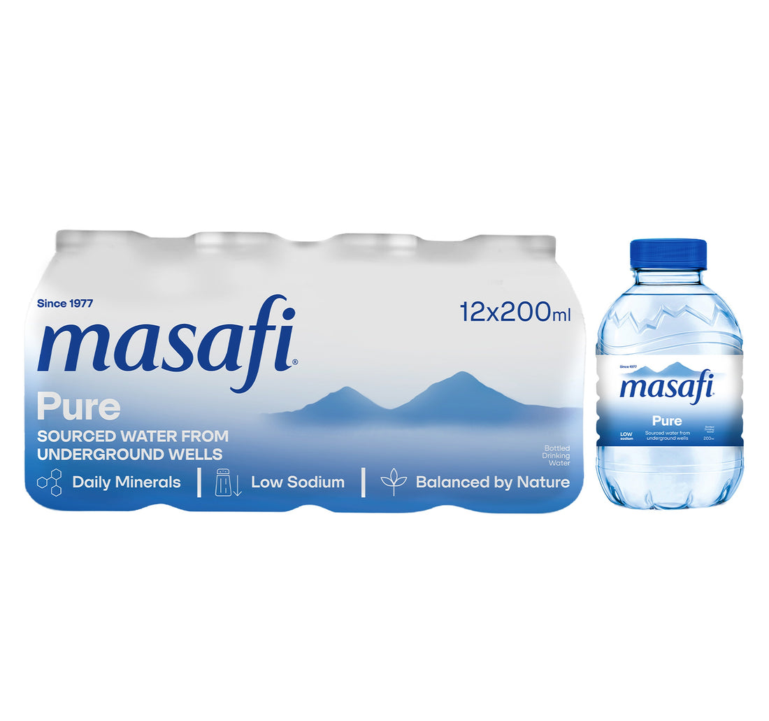 Masafi Pure Bottled Drinking Water 12 x 200 ml