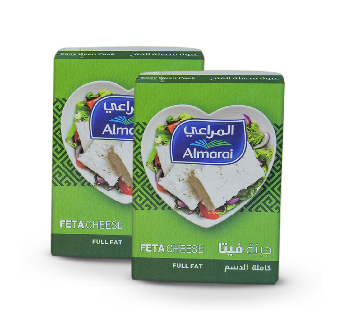 Almarai Full Fat Feta Cheese 2 x 400 g