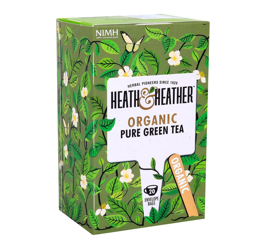 Heath & Heather Organic Pure Green Tea 20pcs