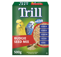 Trill Budgie Seed Mix Bird Food 500 g