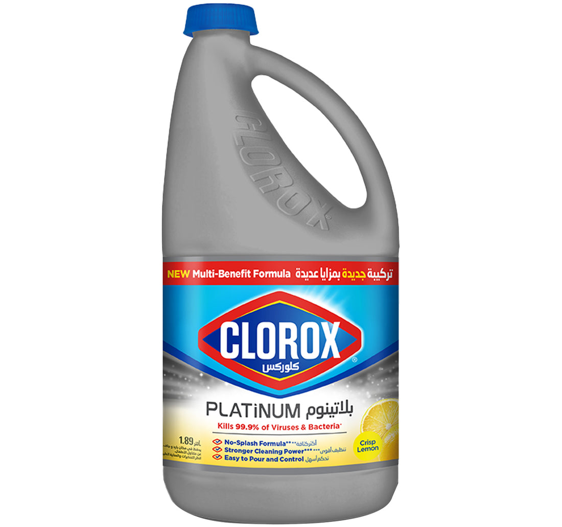 Clorox Platinum Bleach Crisp Lemon 1.89 Litres