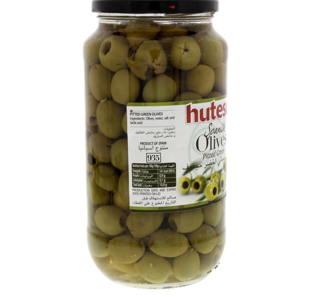Hutesa Spanish Green Olives Pitted 400 g