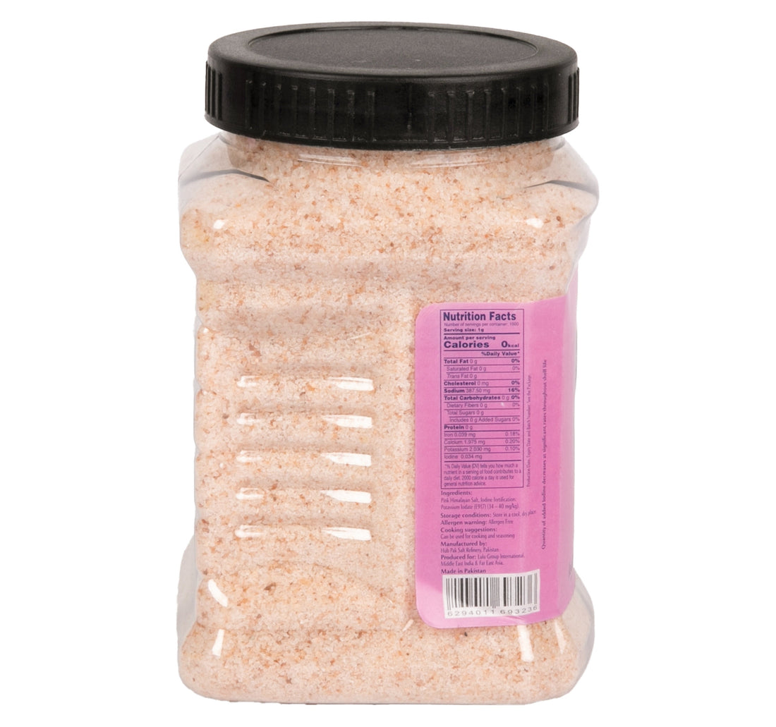 LuLu Himalayan Iodized Pink Salt Jar 1 kg