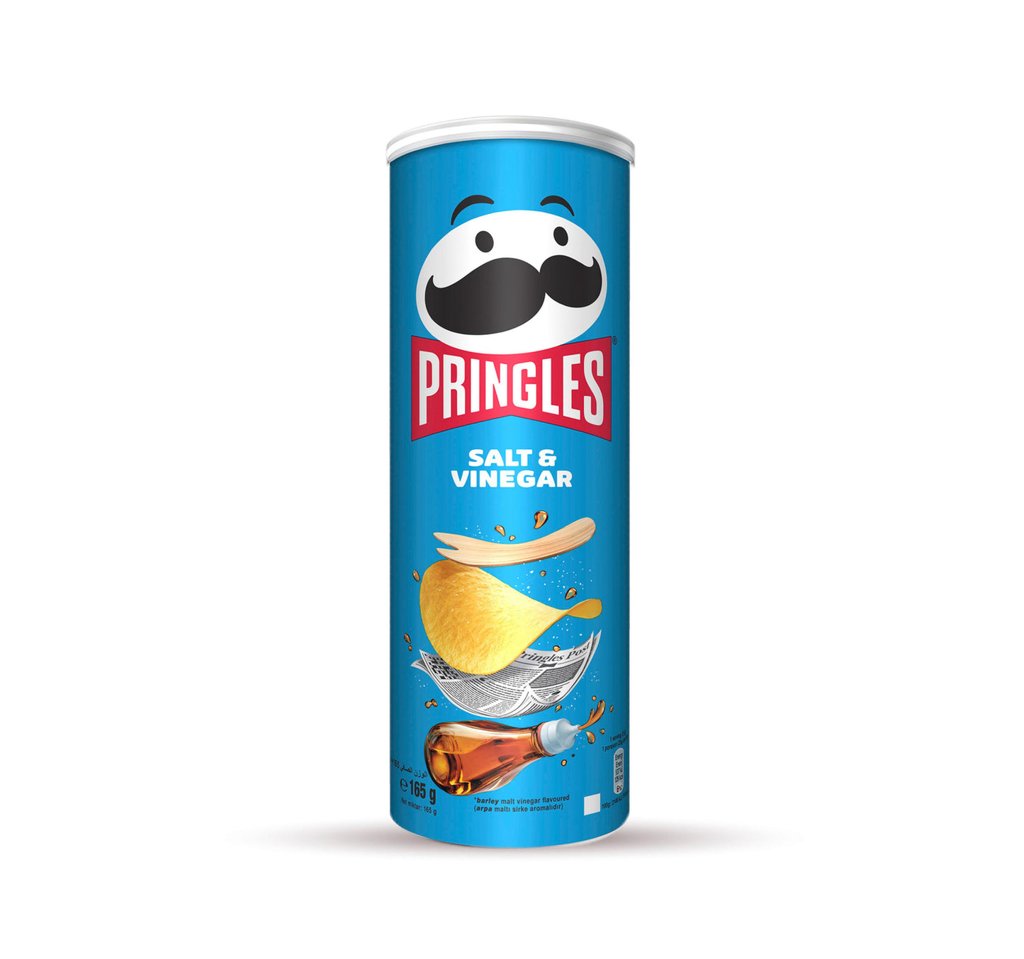 Pringles Salt & Vinegar Chips 2 x 165 g