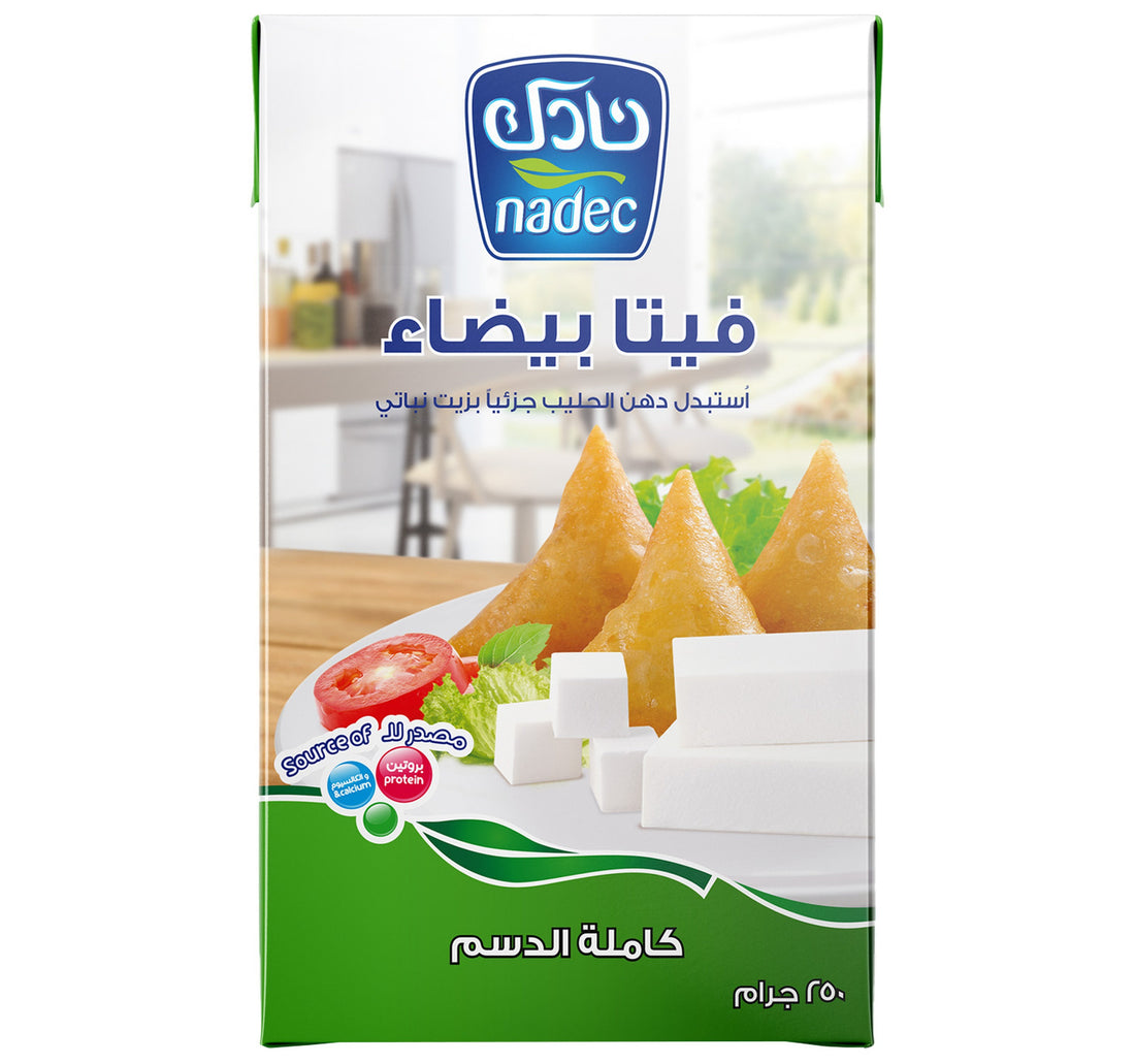 Nadec White Feta Cheese Full Fat 250 g