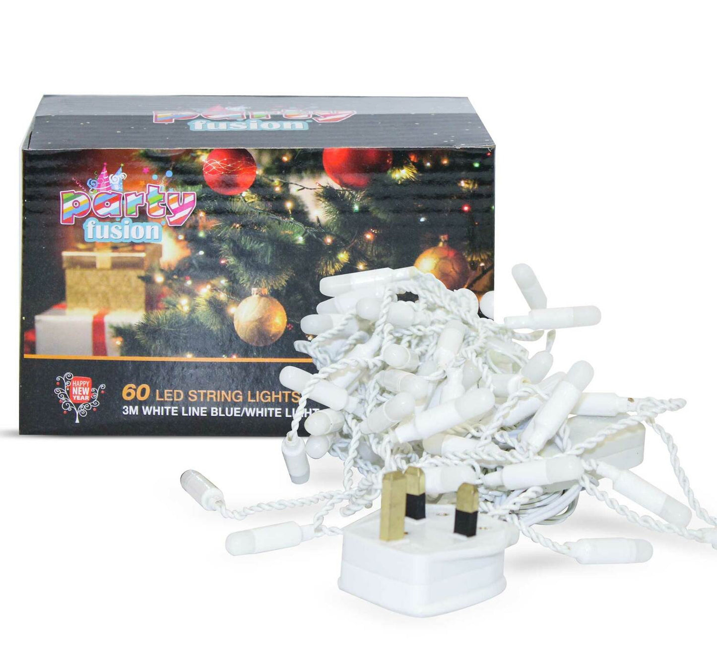 Party Fusion Light Blue White 3m XL1006-60