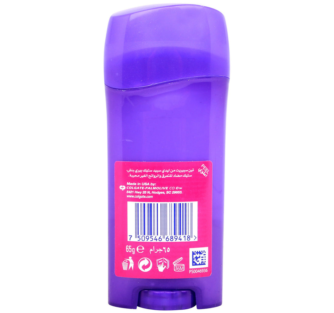 Colgate Mennen Teen Spirit Lady Speed Antiperspirant Deodorant Stick Berry Punch 65 g