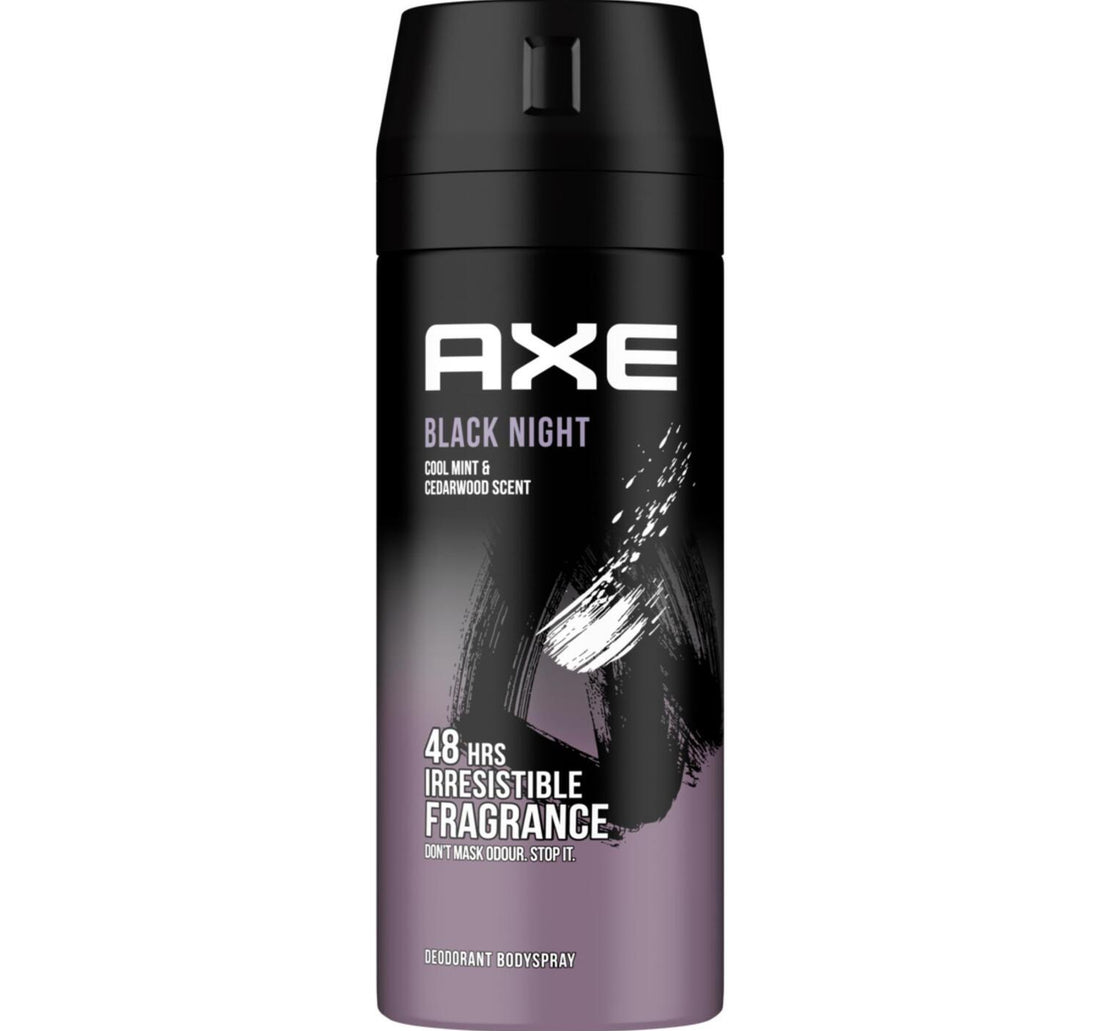 Axe Black Night 48H Fresh Deodorant Body Spray For Men 150 ml