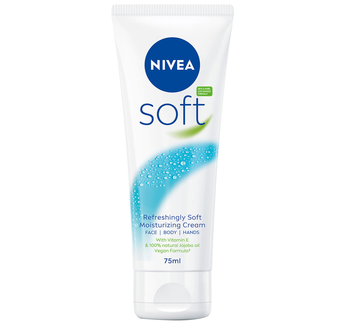 Nivea Soft Moisturising Cream Tube 75 ml