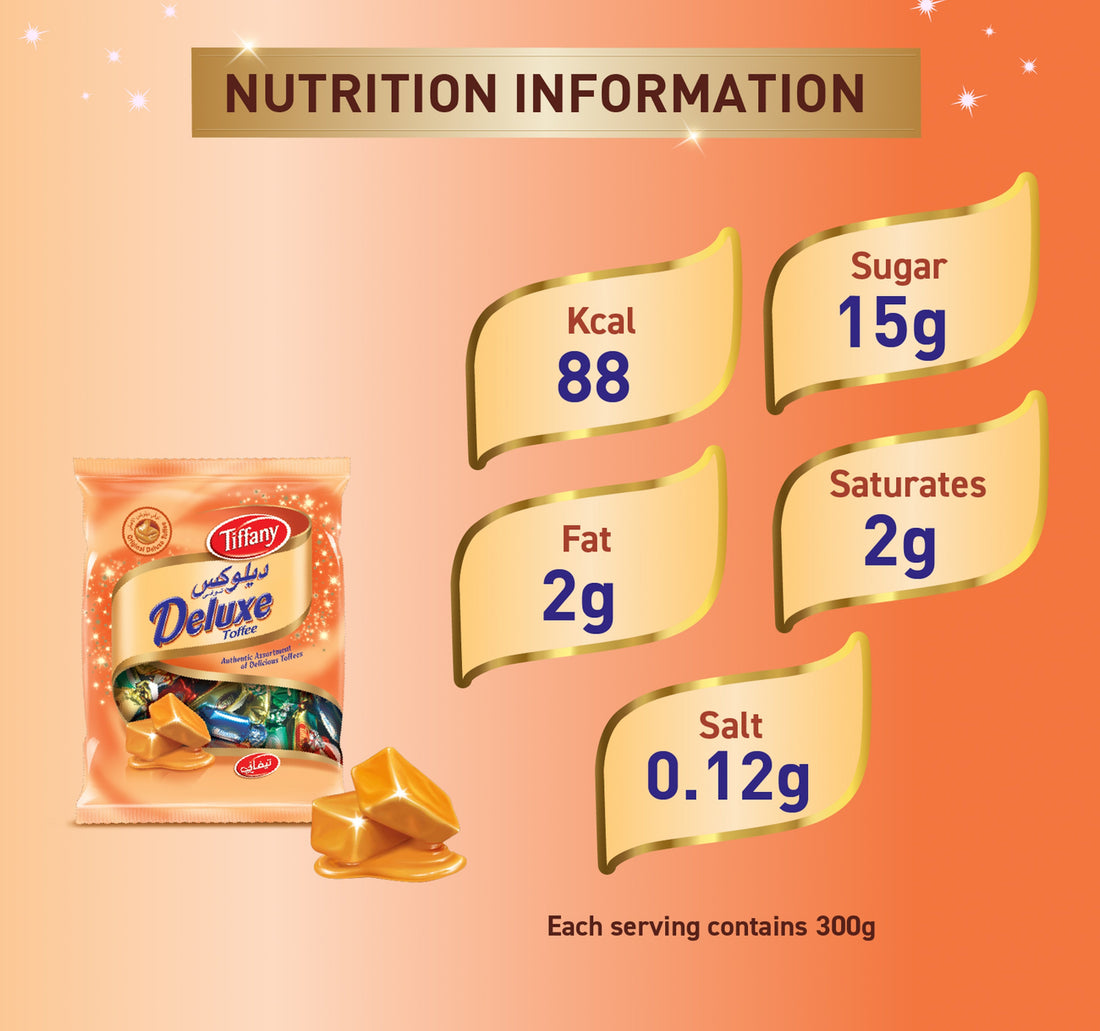 Tiffany Deluxe Assortment of Delicious Toffees 600 g