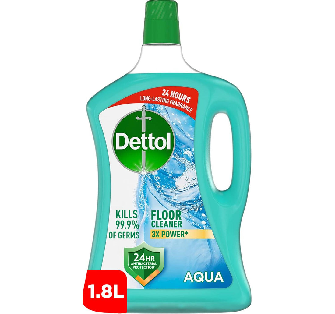 ديتول منظف الأرضيات القوي برائحة أكوا 1.8 لتر
