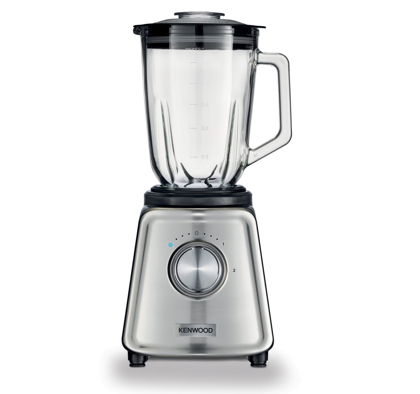 Kenwood 800W Glass Blender With Mill BLP44.270SS