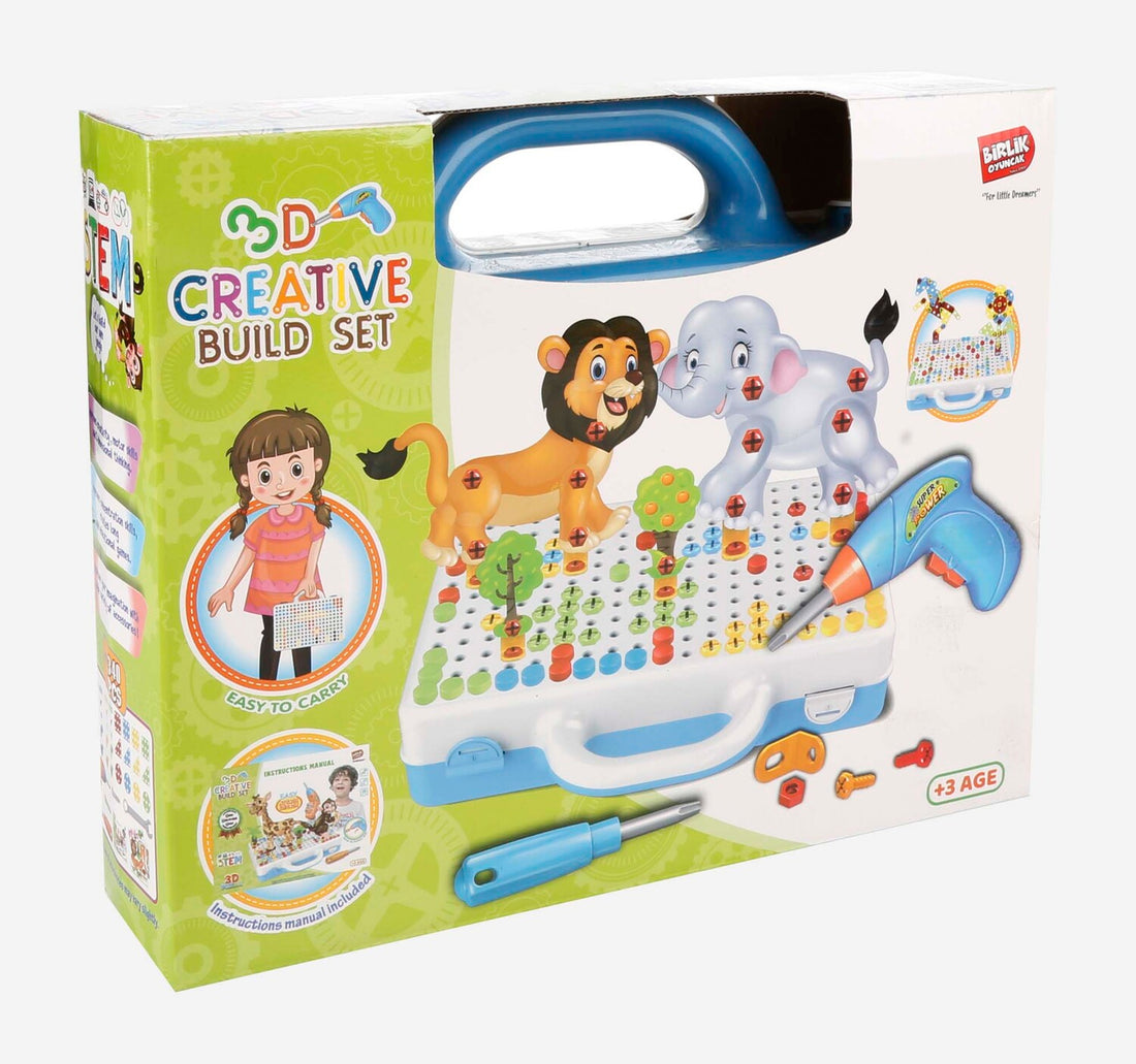 Birlink Oyuncak 3D Stem Puzzle Tool URT014-001