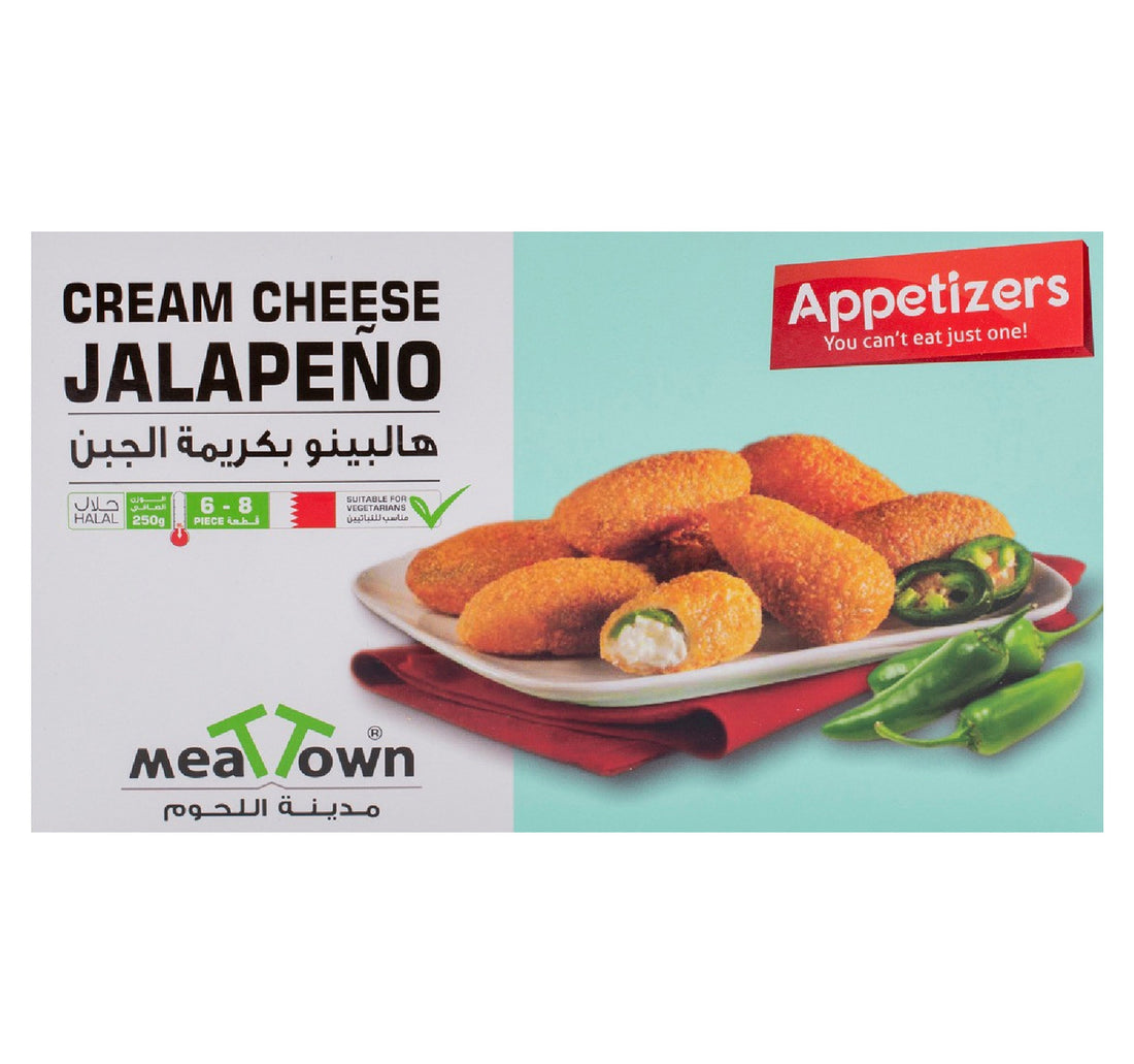 Meat Town Cream Cheese Jalapeno 250 g