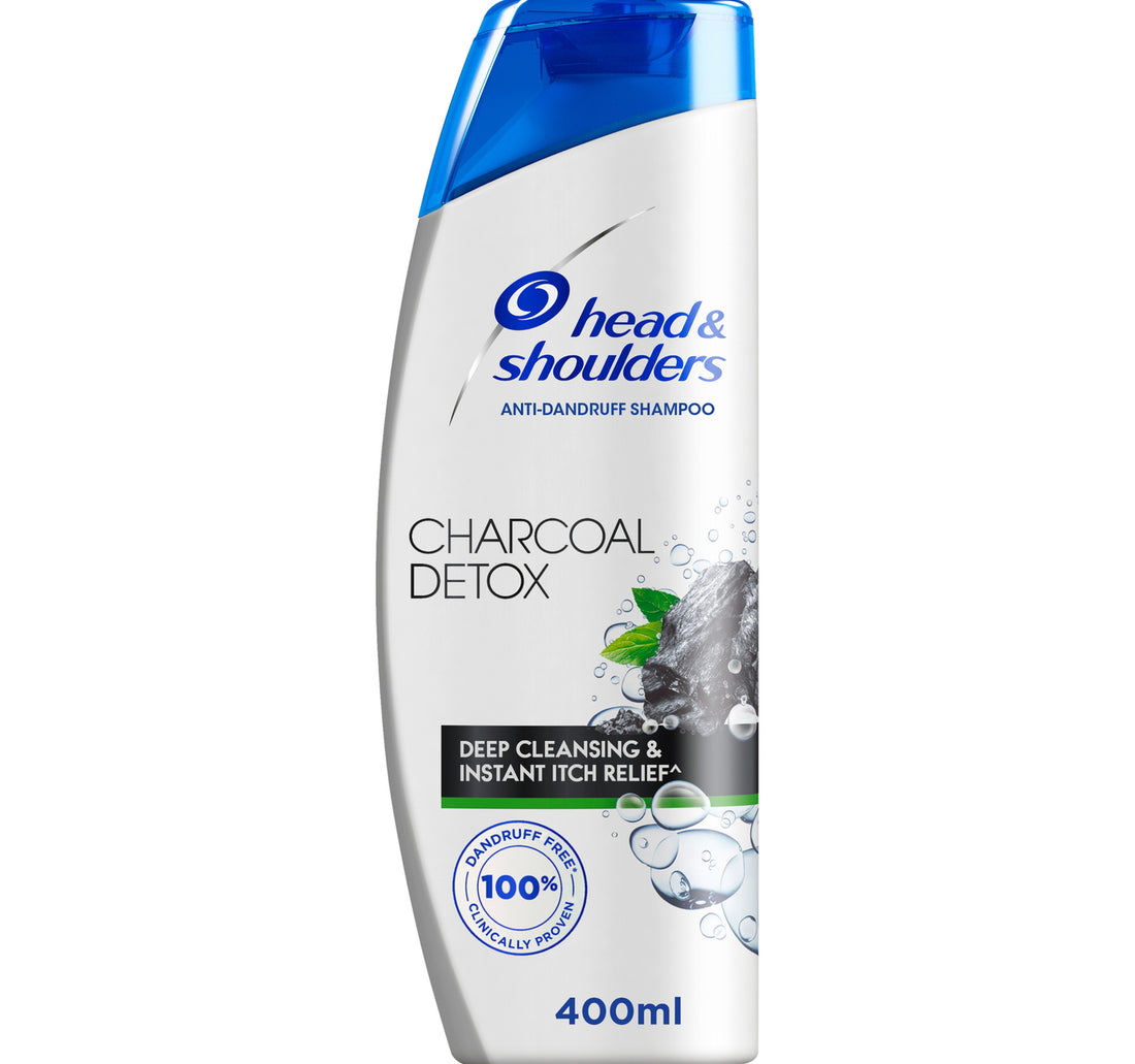 Head & Shoulders Charcoal Detox Anti-Dandruff Shampoo 400 ml