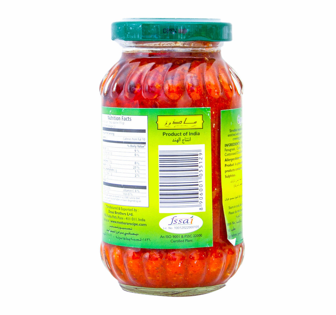 Mother's Recipe Thokku Mango Pickle 300 g
