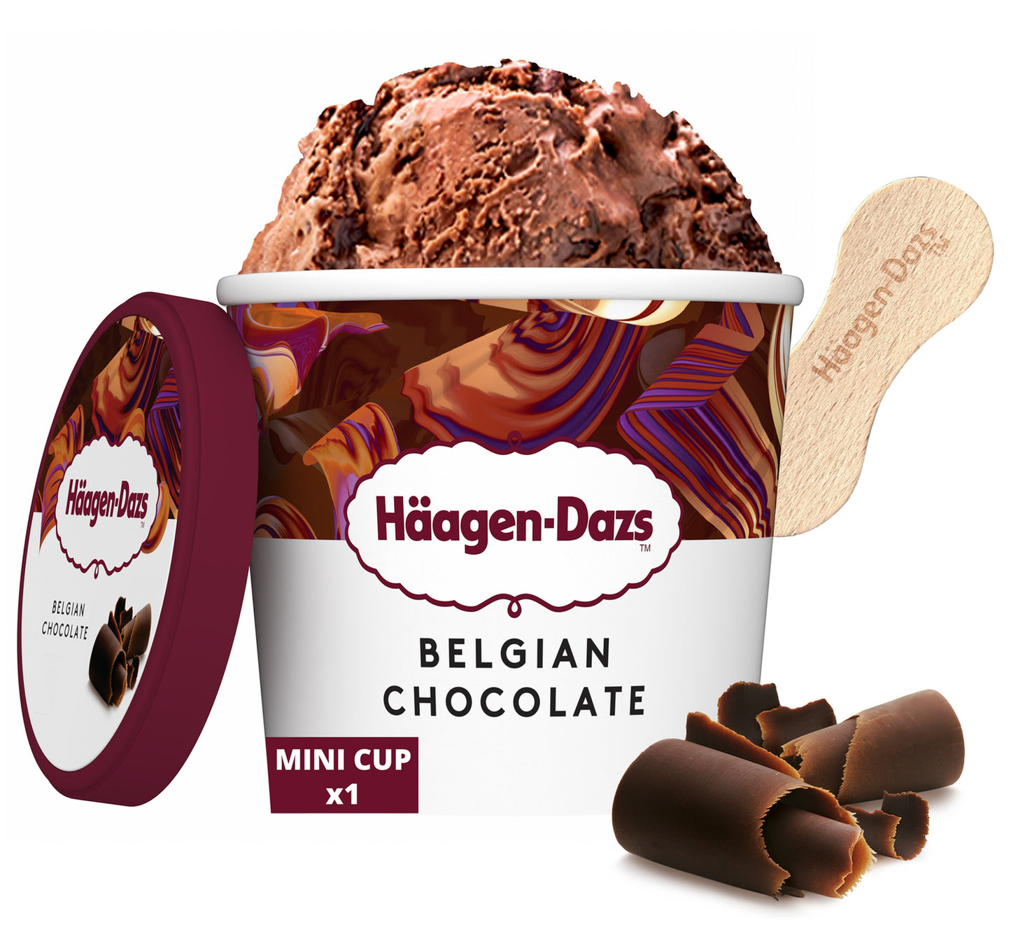 Haagen-Dazs Belgian Chocolate Ice Cream 100 ml