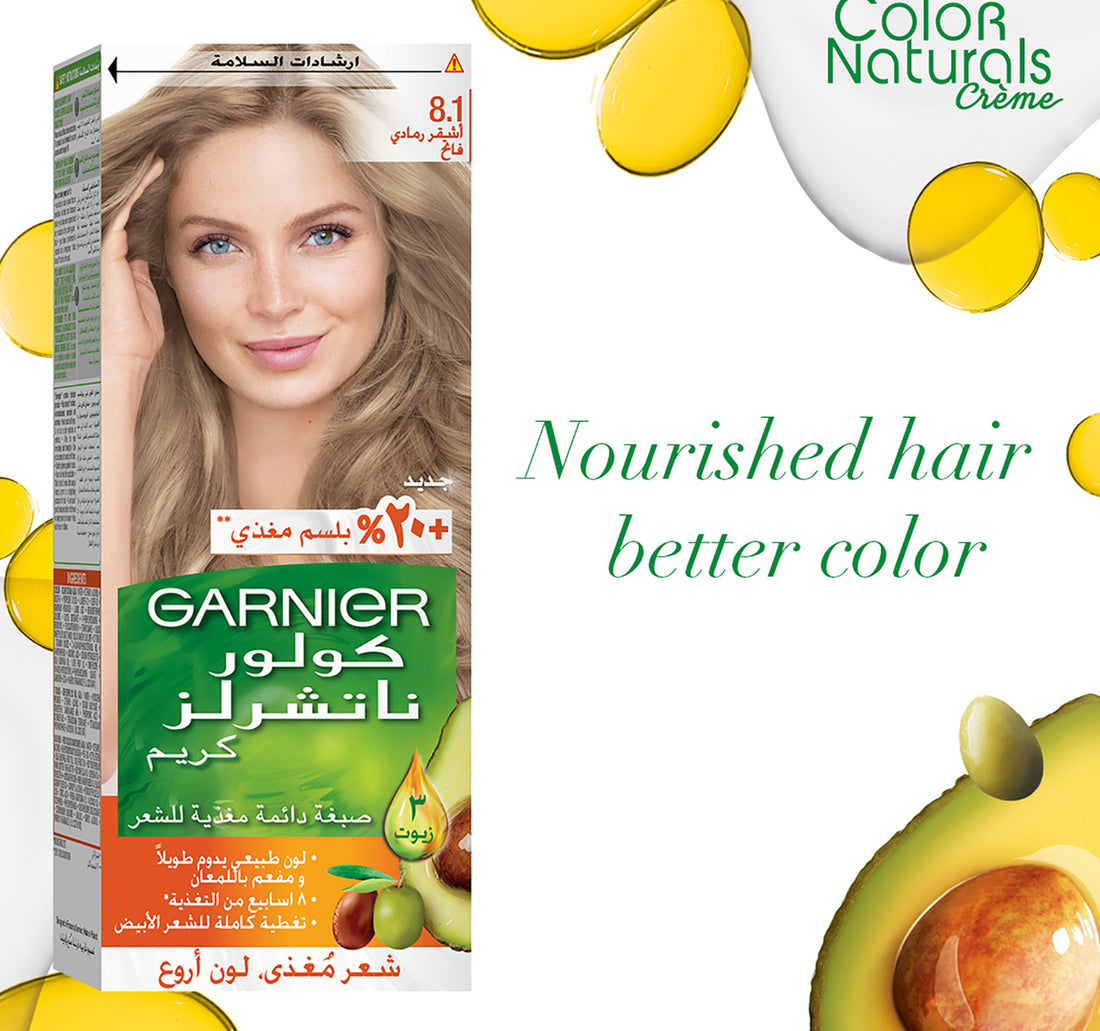 Garnier Color Naturals 8.1 Light Ash Blonde 1 pkt