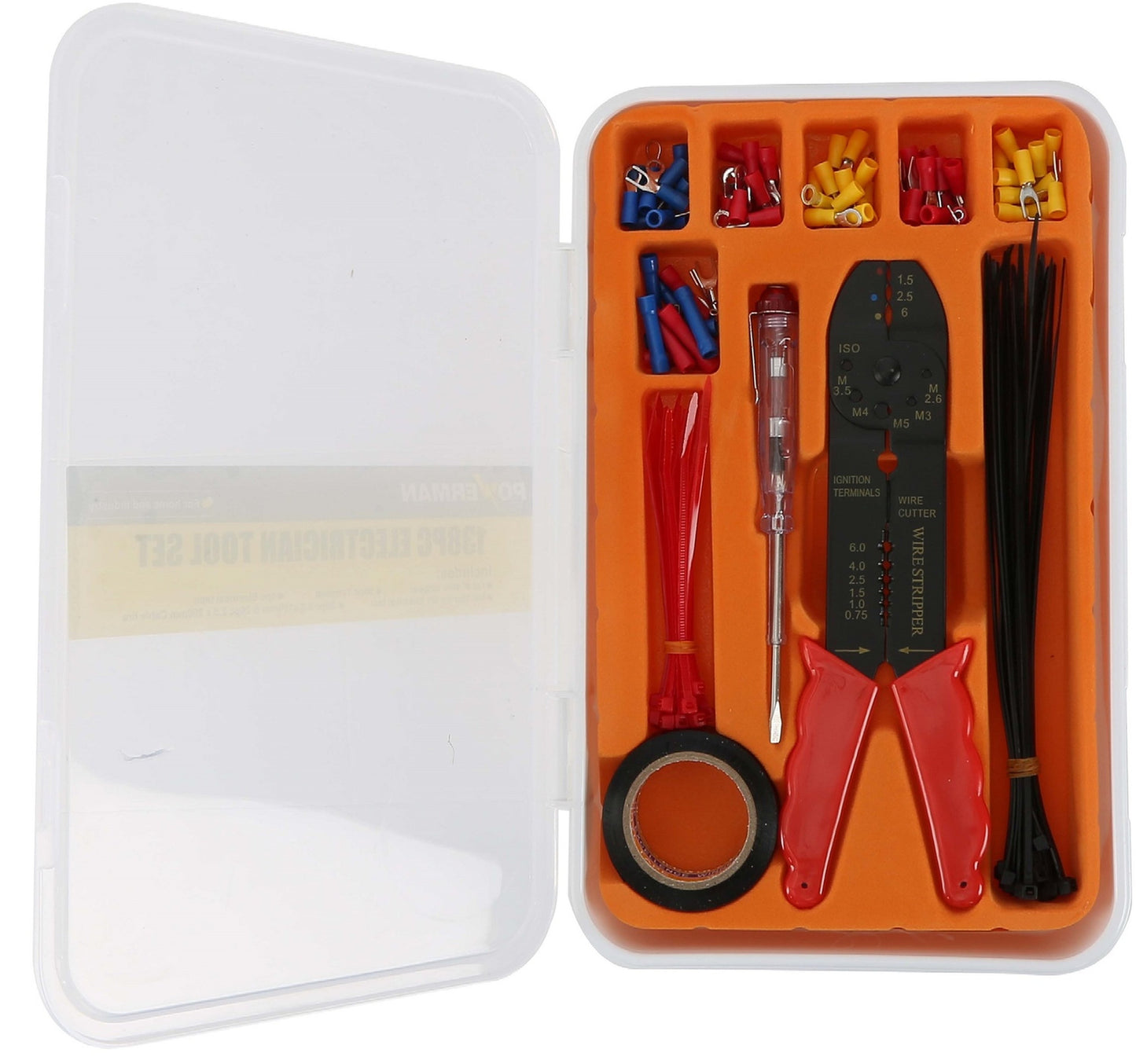 Powerman Electrician Tool Kit 20013 138pcs