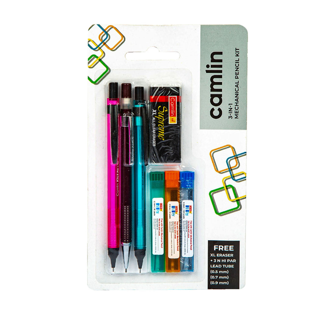 Camlin 3in1 Mechanical Pencil Kit 00114