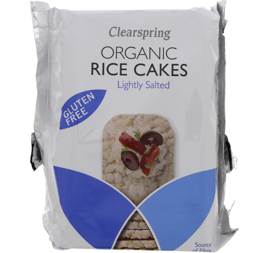 كعكات الأرز العضوية من كليرسبرينج مملحة قليلاً 130 جرام