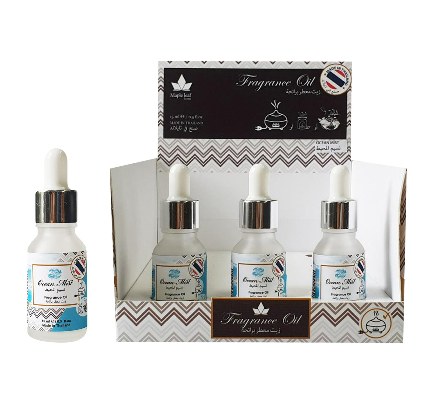 Maple Leaf Home Ocean Mist Fragrance Oil, 15 ml