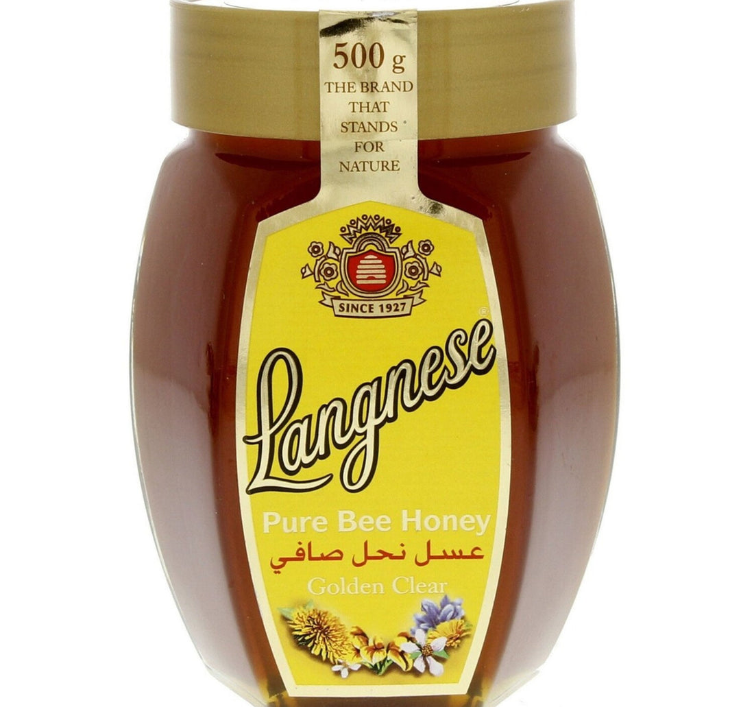 Langnese Golden Clear Pure Bee Honey 500 g