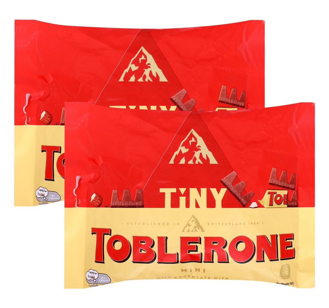 Mondelez Toblerone Milk Mini Bag 2 x 168g