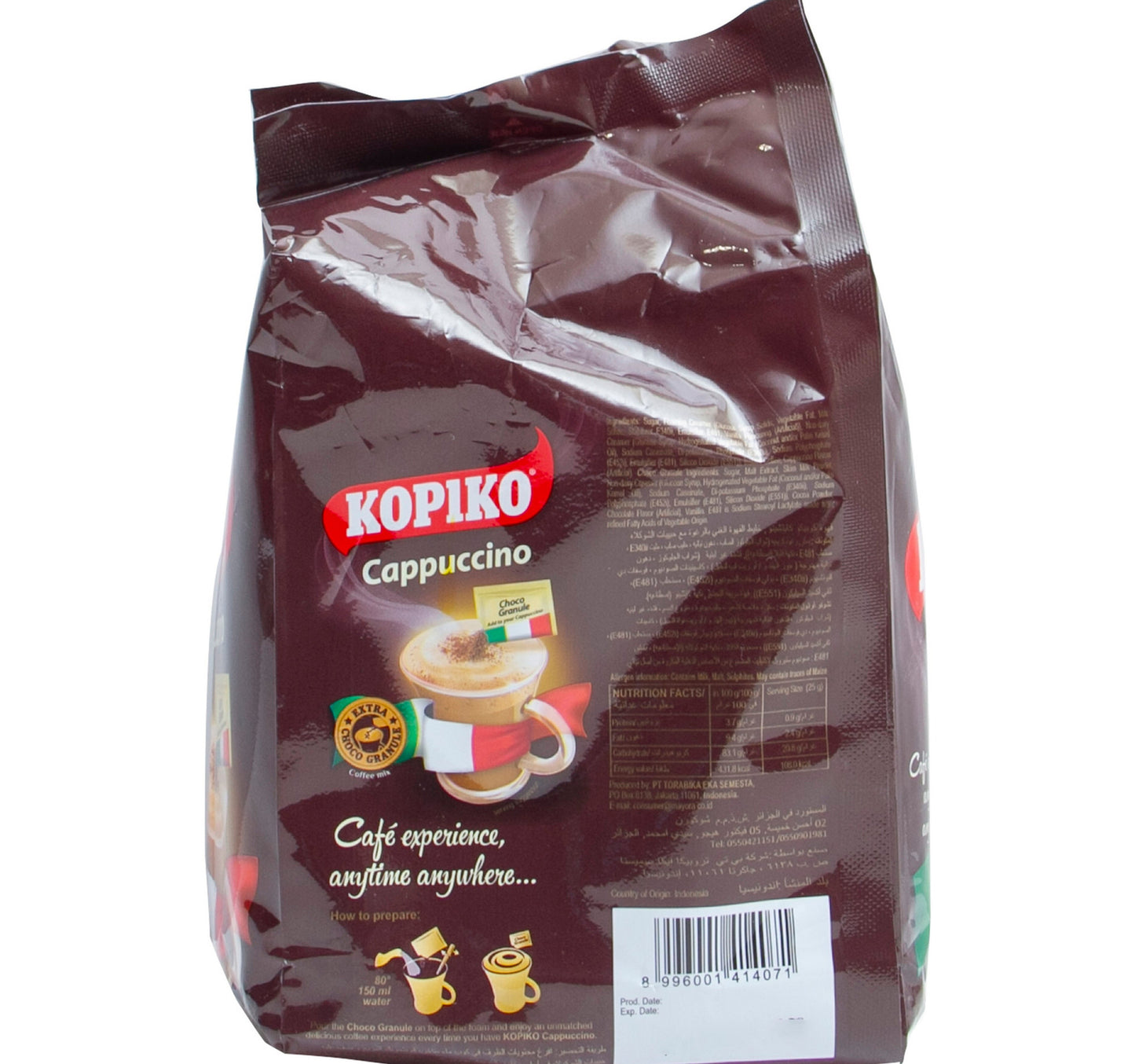 Kopico Cappuccino Choco Granule 10 x 25 g