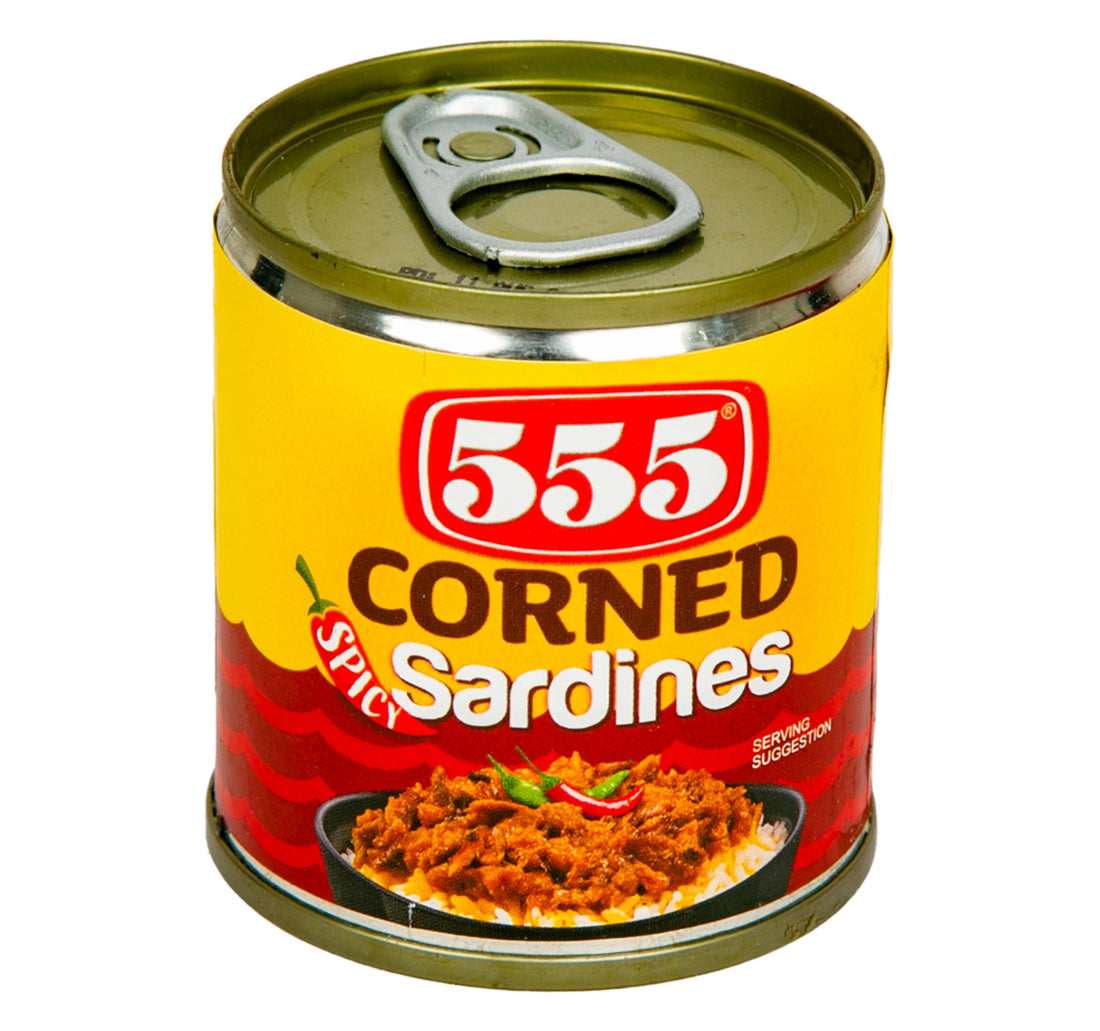 555 سردين معلب حار 100 غرام