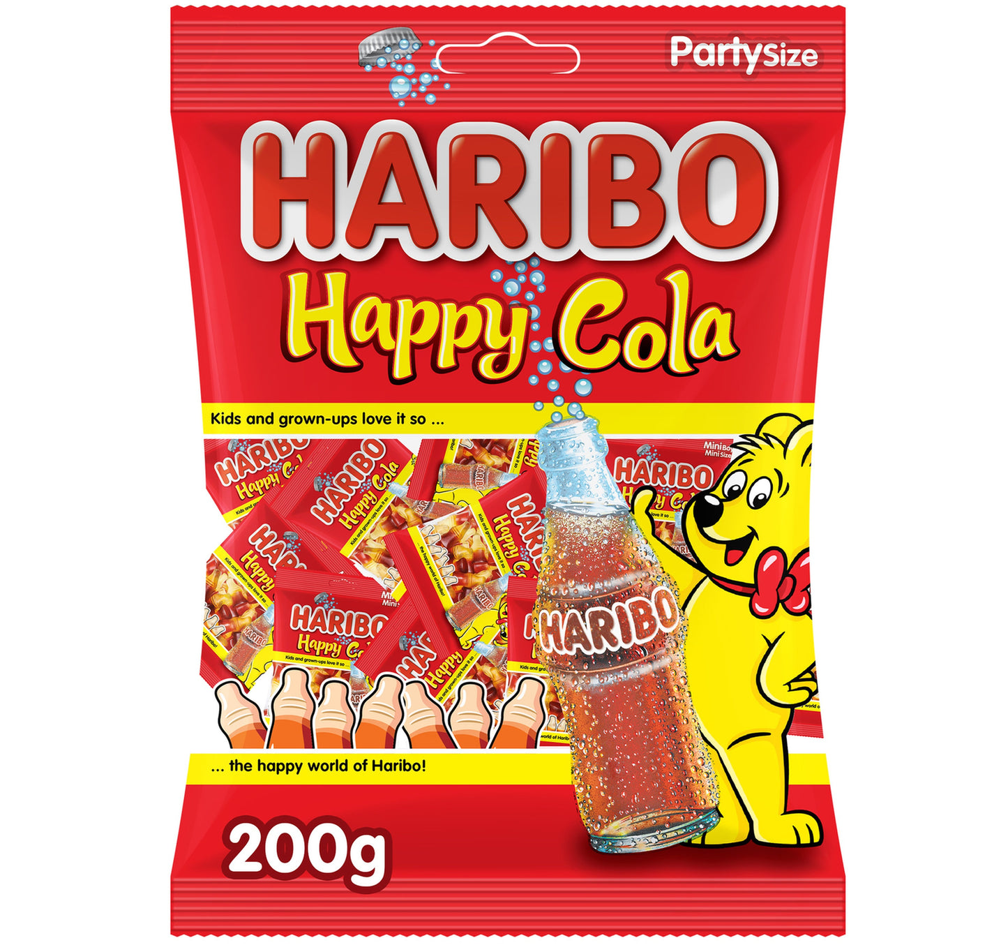 Haribo Happy Cola Gummy Candy 200 g