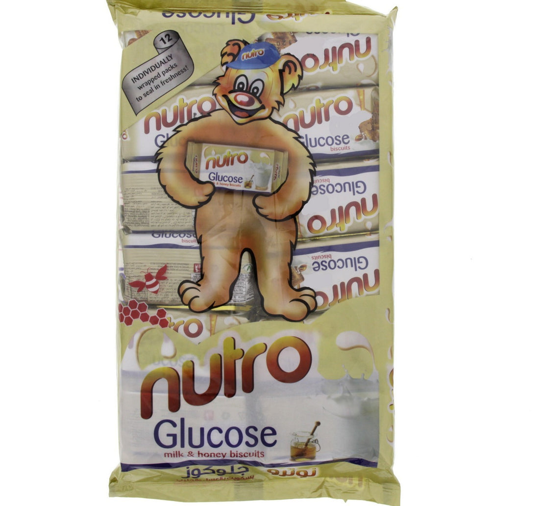 بسكويت نوترو جلوكوز بالحليب والعسل 12 × 50 جم