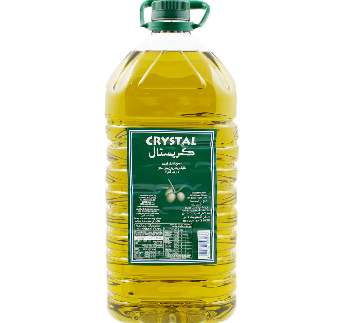 Crystal Olive Oil Value Pack 5 Litres