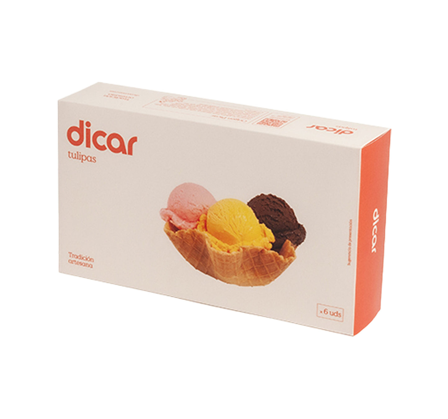 Dicar Tulipas Wafer Bowl 6 pcs 75 g