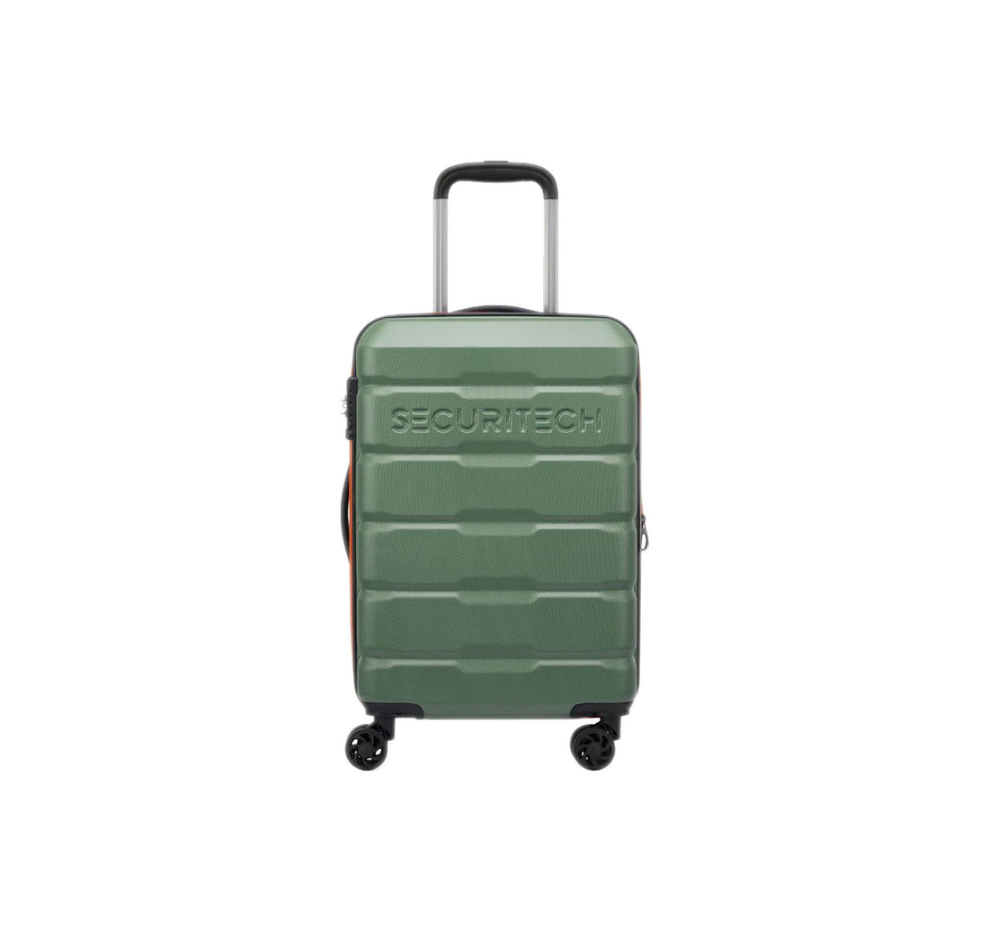 Delsey Securitech Citadel 4Wheel Hard Trolley 54cm Green