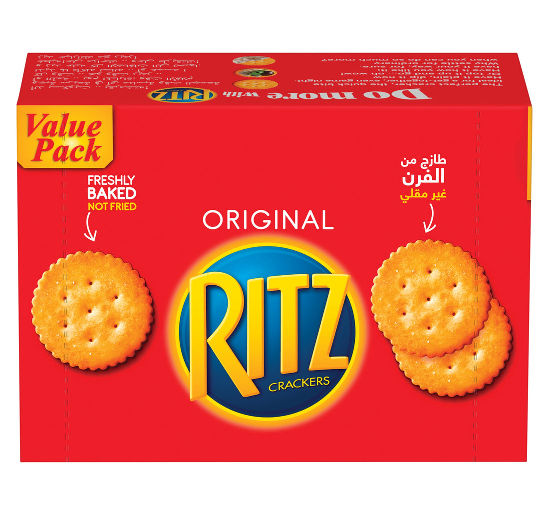 عبوة اقتصادية من بسكويت ريتز الأصلي 12 × 39.6 جم